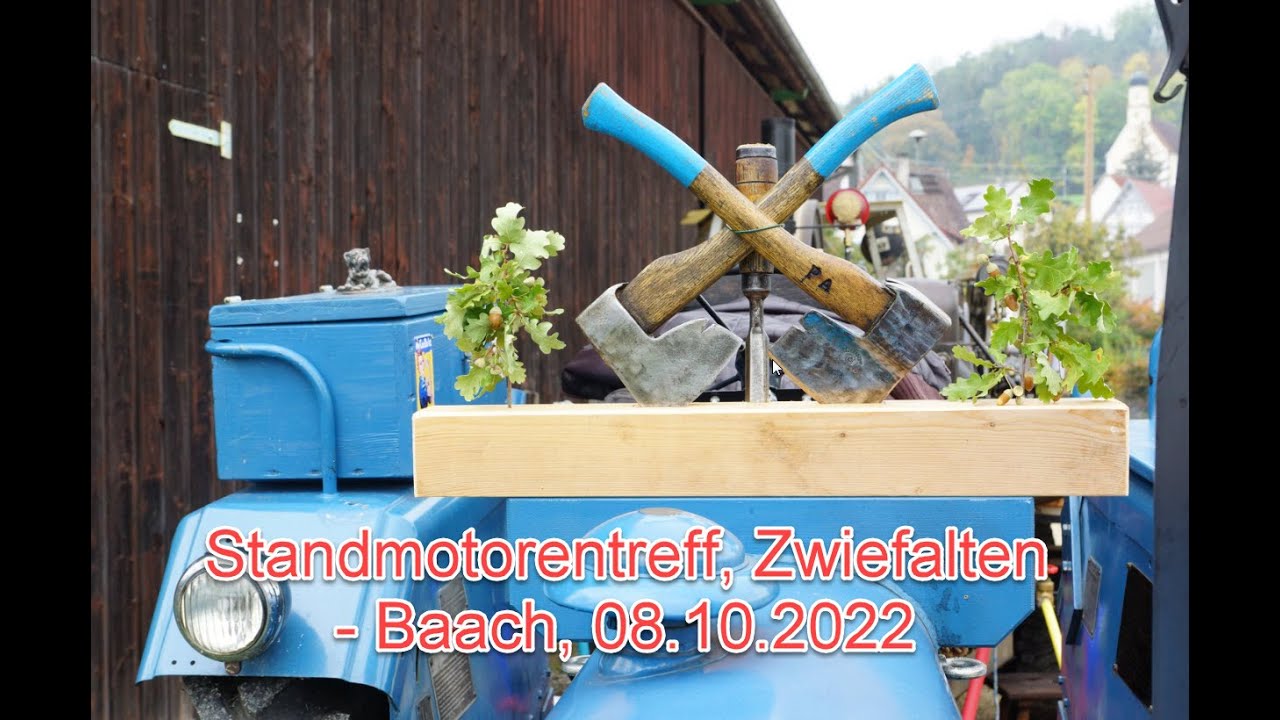 Standmotorentreff, Zwiefalten - Baach, 08.10.2022