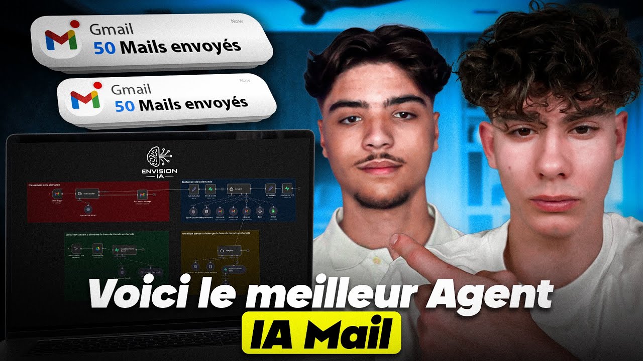 Comment j&rsquo;ai automatis&eacute; le SAV d&rsquo;un e commer&ccedil;ant avec cet Agent IA Mail surpuissant.