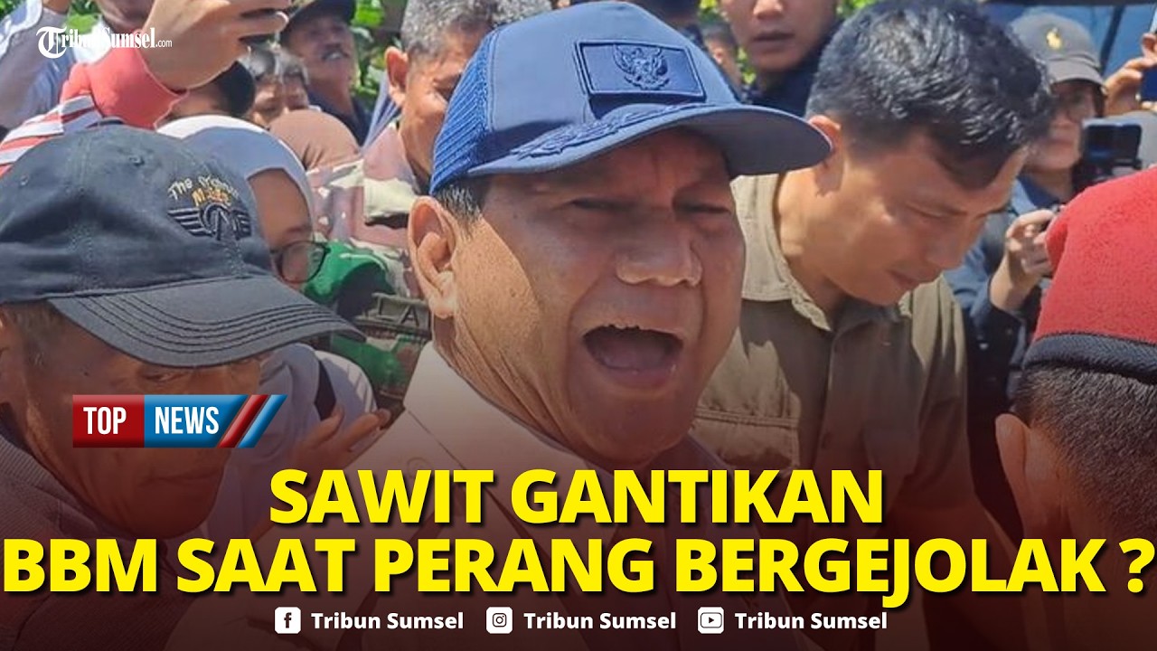 🔴Keyakinan Presiden Prabowo Tak Perlu Impor BBM Penuhi Kebutuhan Energi: Manfaatkan Sawit dan Tebu