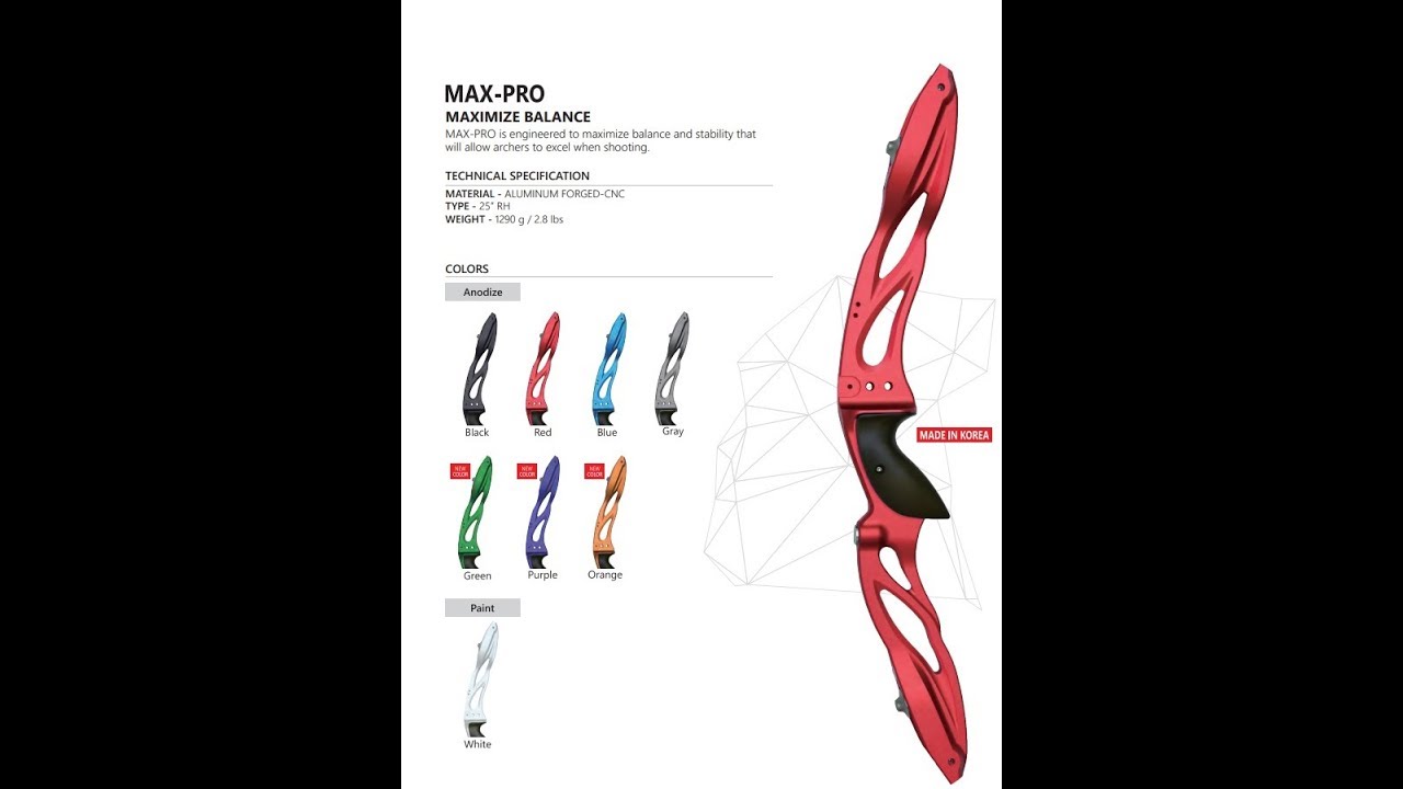 Samick Archery Max Pro Riser