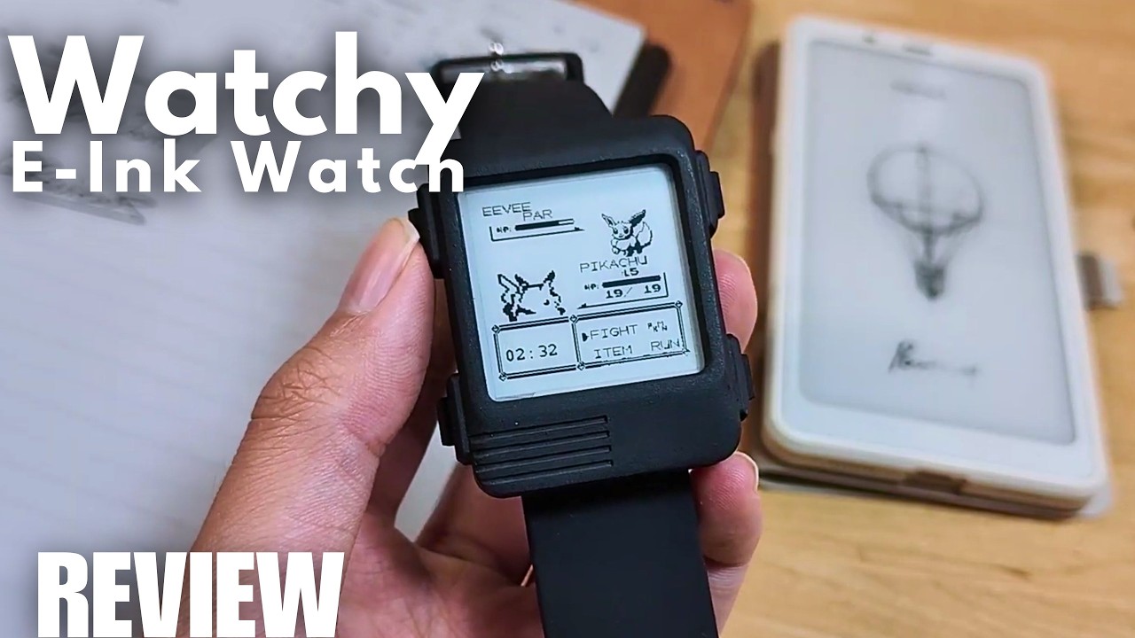 ОБЗОР: Смарт-часы Watchy E-Ink &mdash; с открытым исходным кодом, альтернатива часам Pebble? (Самодельн...