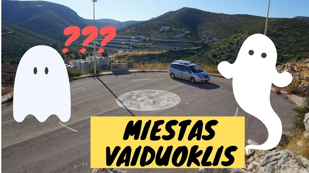 Viduržemio jūra. Ispanijos apleistas miestas vaiduoklis. Skanios kelionės