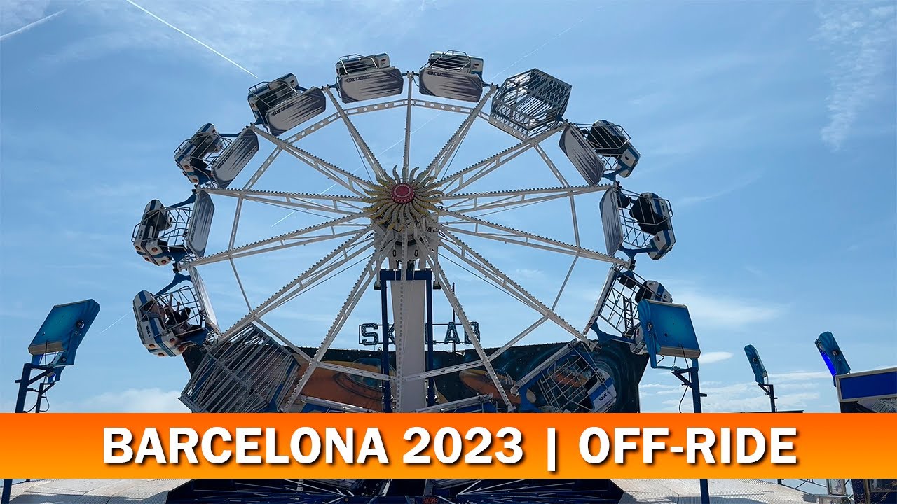 SKYLAB (Corchs) | OFF-RIDE | Feria de Abril de Barcelona 2023 - Ferias A TOPE