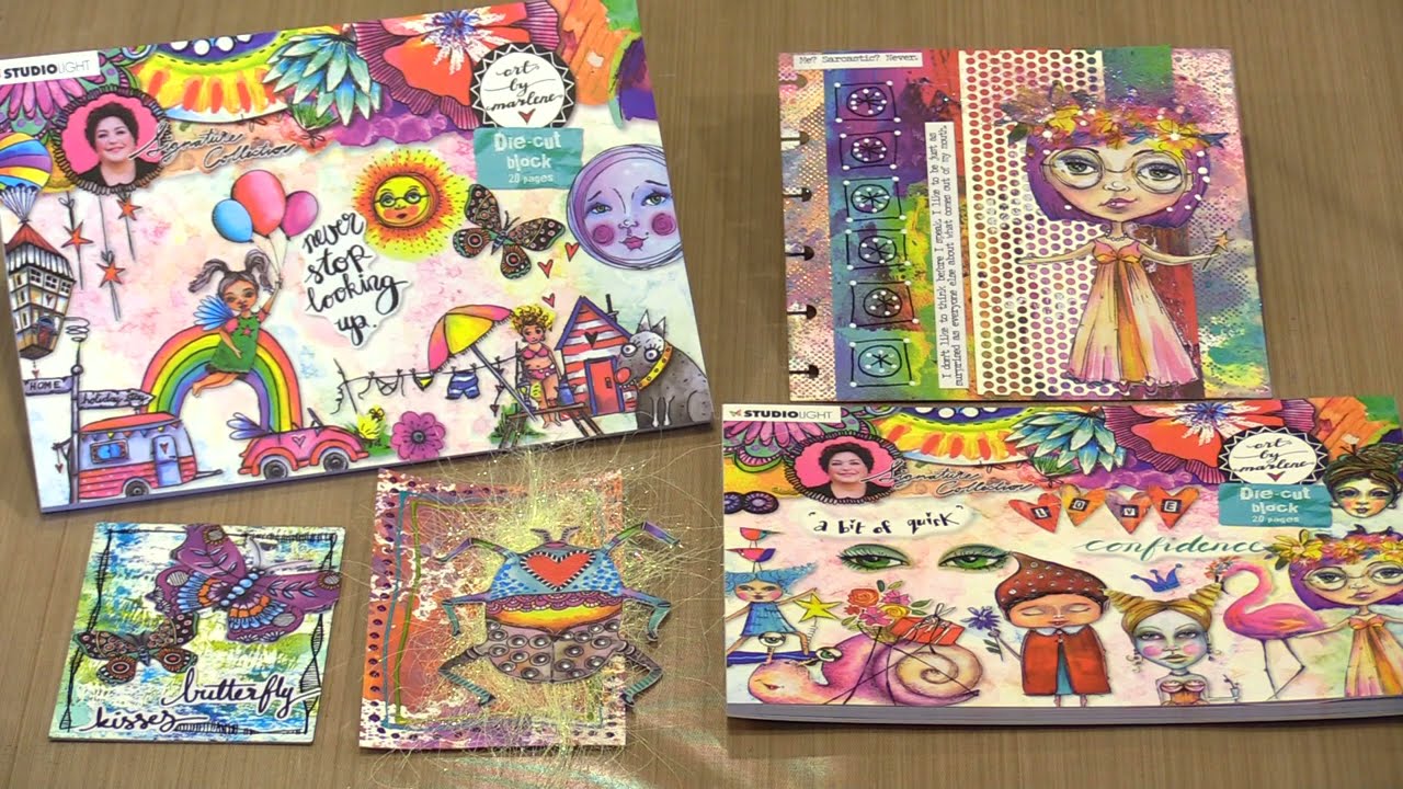 Five Minutes Of Fun - Marlene's Die Cut Blocks 5 & 6 Are Back! by Joggles.com