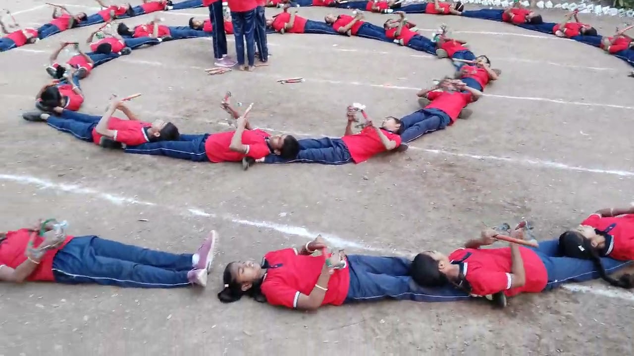 Lezim pathak ZPPS PUYANI BU लेझीम पथक जि प प्रा शा पुयनी बू ता.वसमत,जि. हिंगोली ढोल हलगी 