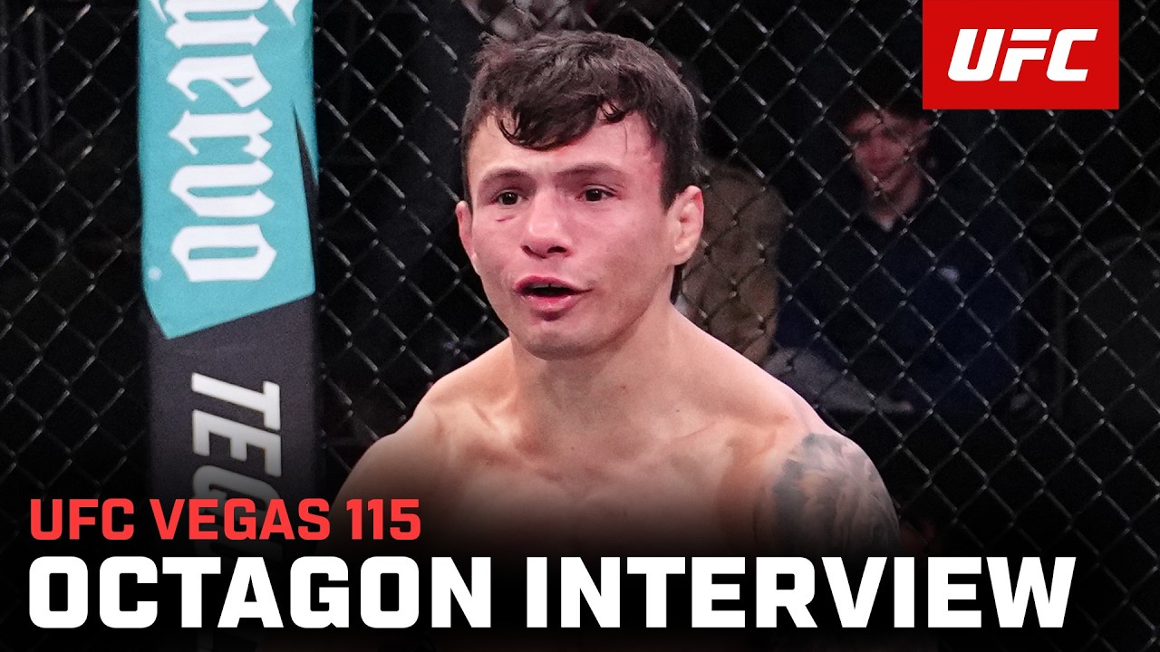 Интервью Алессандро Косты в октагоне | UFC Vegas 115
