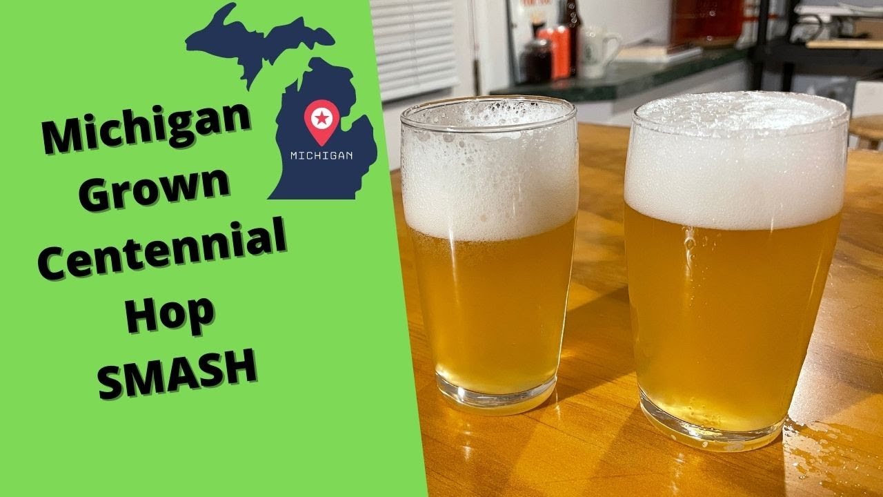 Comparing Michigan and Yakima Valley Grown Centennial Hops - SMaSH Beer Experiment