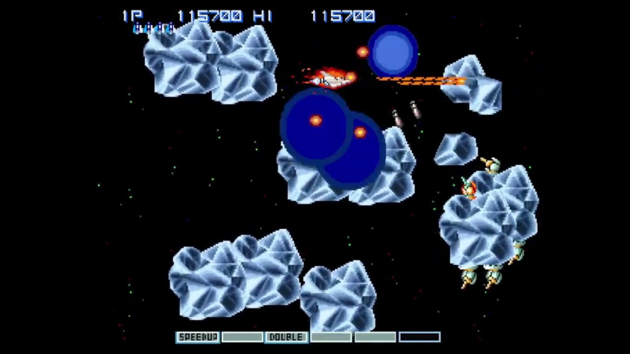 Vulcan Venture (Gradius II) | Walkthrough (Arcade, 1988)