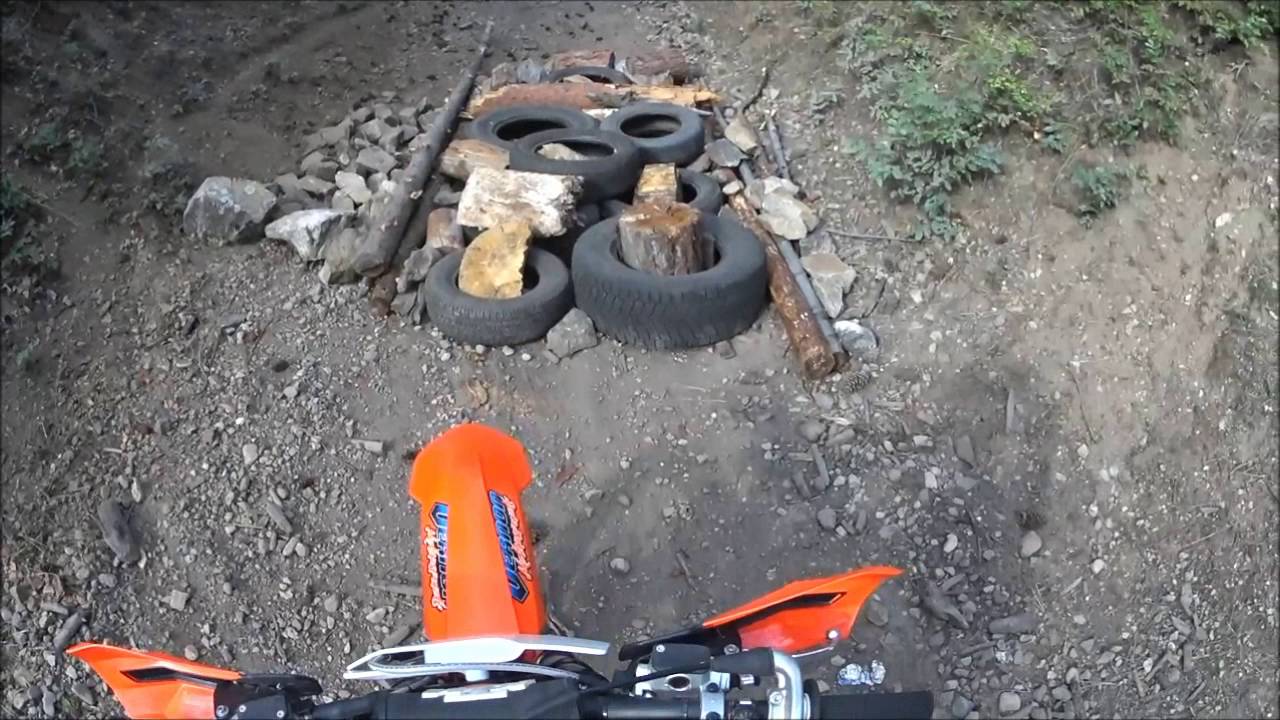 2017 KTM 300 xc 30 hr Review GoPro session