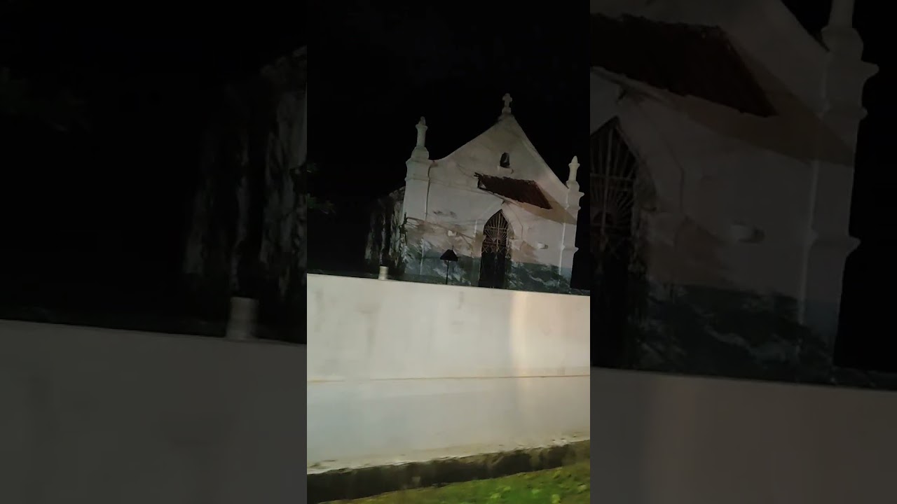 caught on camera | haunted church 🫣😵&zwj;💫 #church #caughtoncamera #haunted #horrorstories