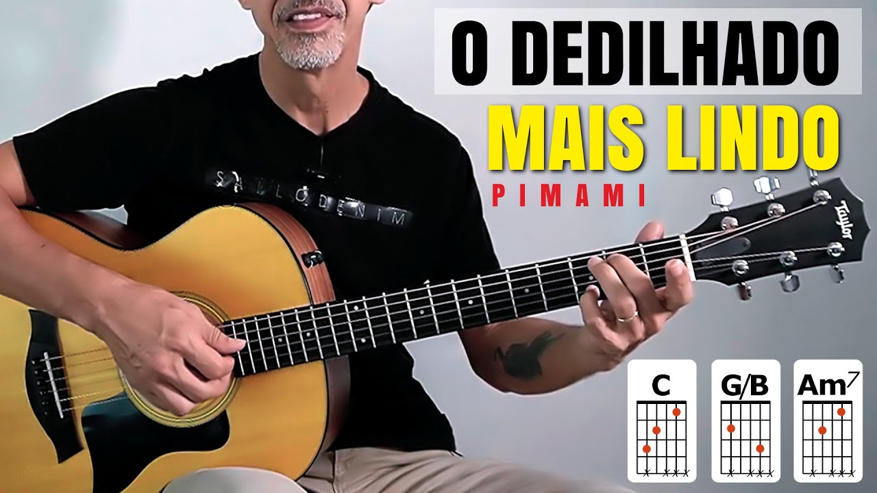 Dizem que esse é o DEDILHADO MAIS BONITO no VIOLÃO - Prof. Sidimar Antunes🎸