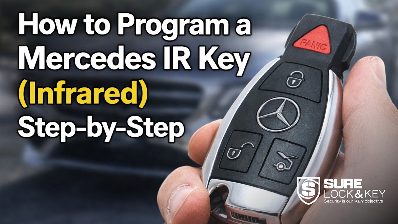 How to Program a Mercedes IR Key (Infrared) Step-by-Step
