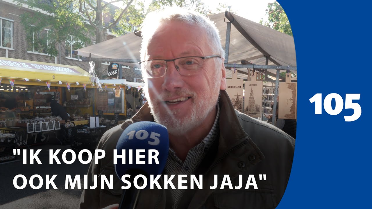 De weekmarkt in Heemstede bestaat 40 jaar 