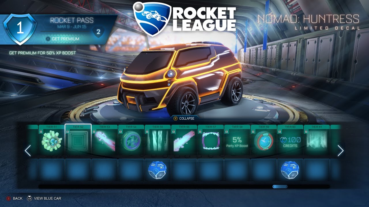 Season 6 Rocket Pass Showcase - Rocket League