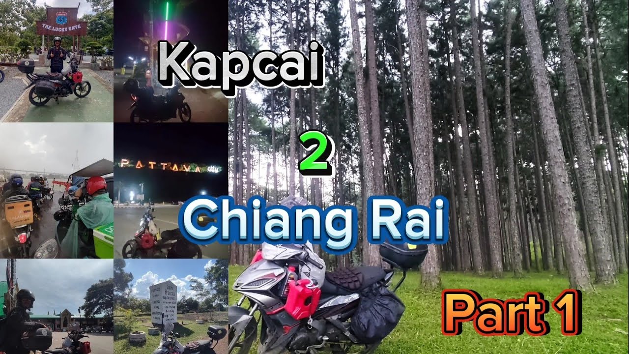 Kapcai to Chiang Rai | Solo Rider Dari Malaysia ke Utara Thailand Part 1