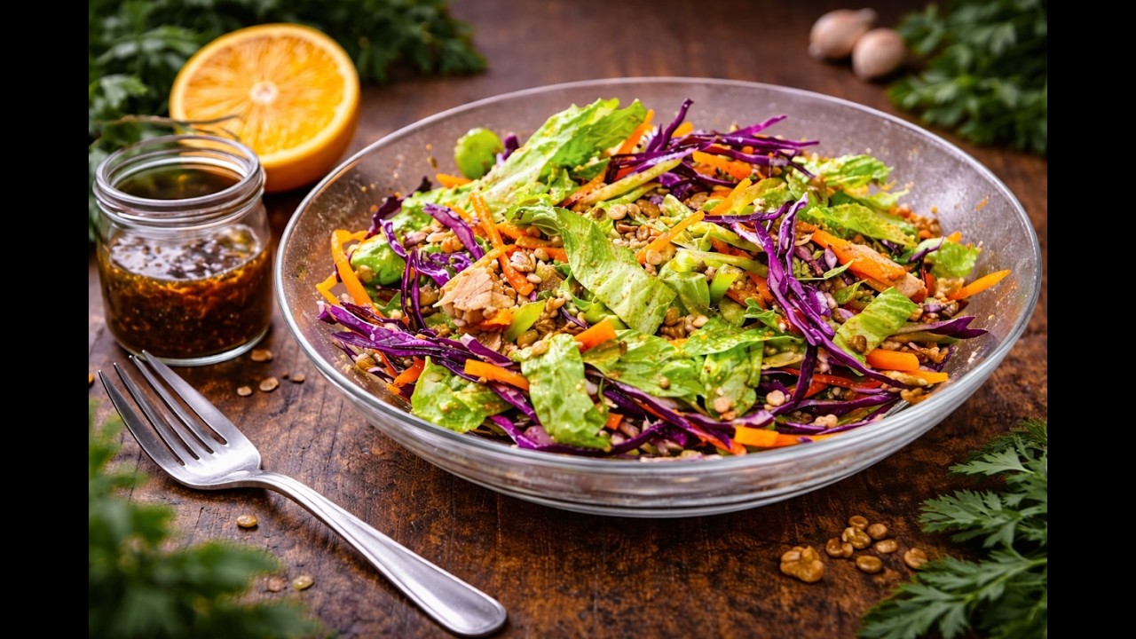This High-Protein Chicken Salad Changed How I Eat Healthy (Secret Citrus Sauce)