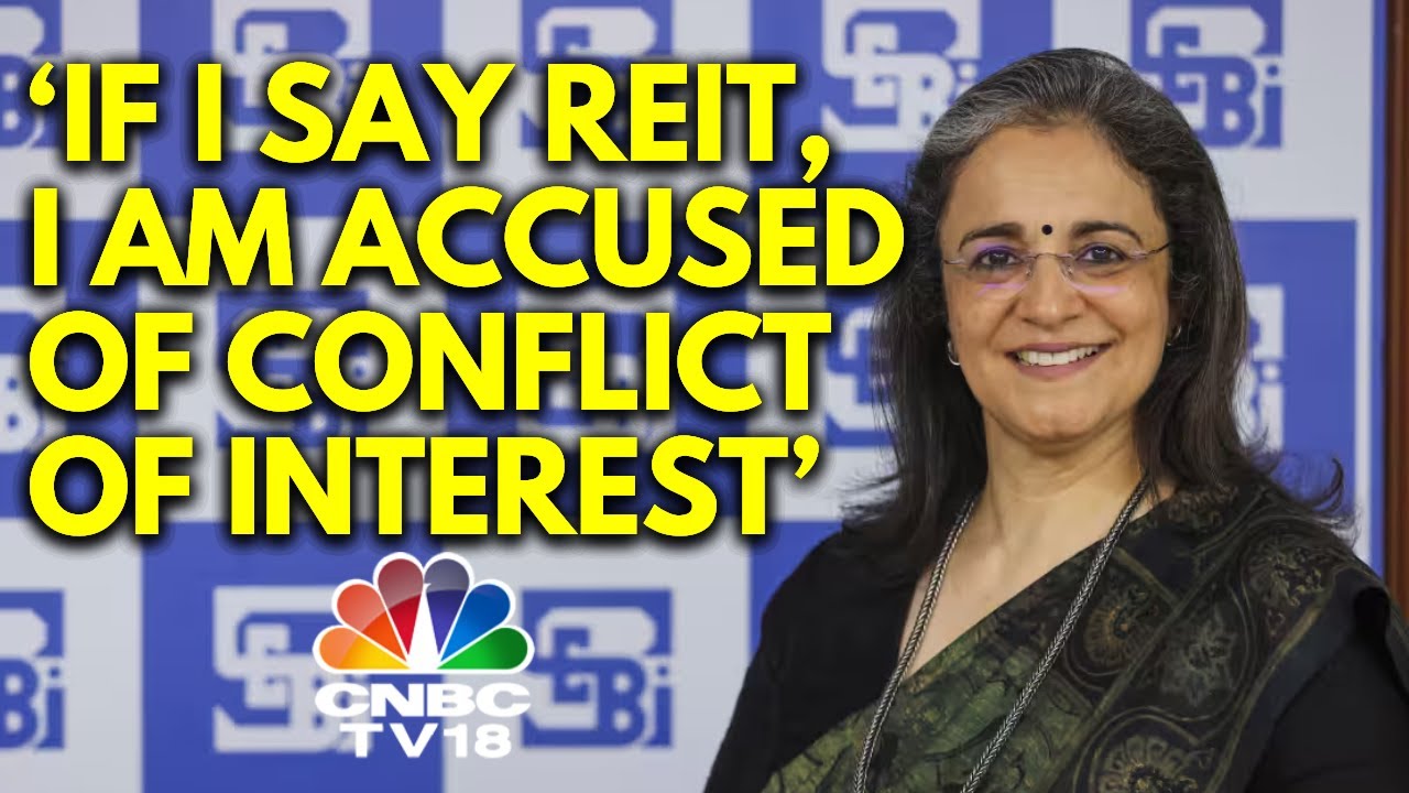 SEBI Chief: If I Utter The Word REIT, I Am Accused Of Conflict Of Interest | Hindenburg Rpt | N18V