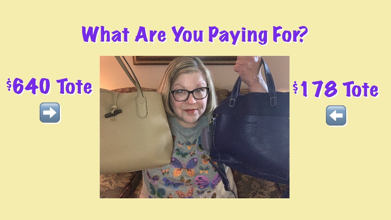 Comparing Longchamp Roseau Essential Tote With PLG Medium Crossbody — which is best?