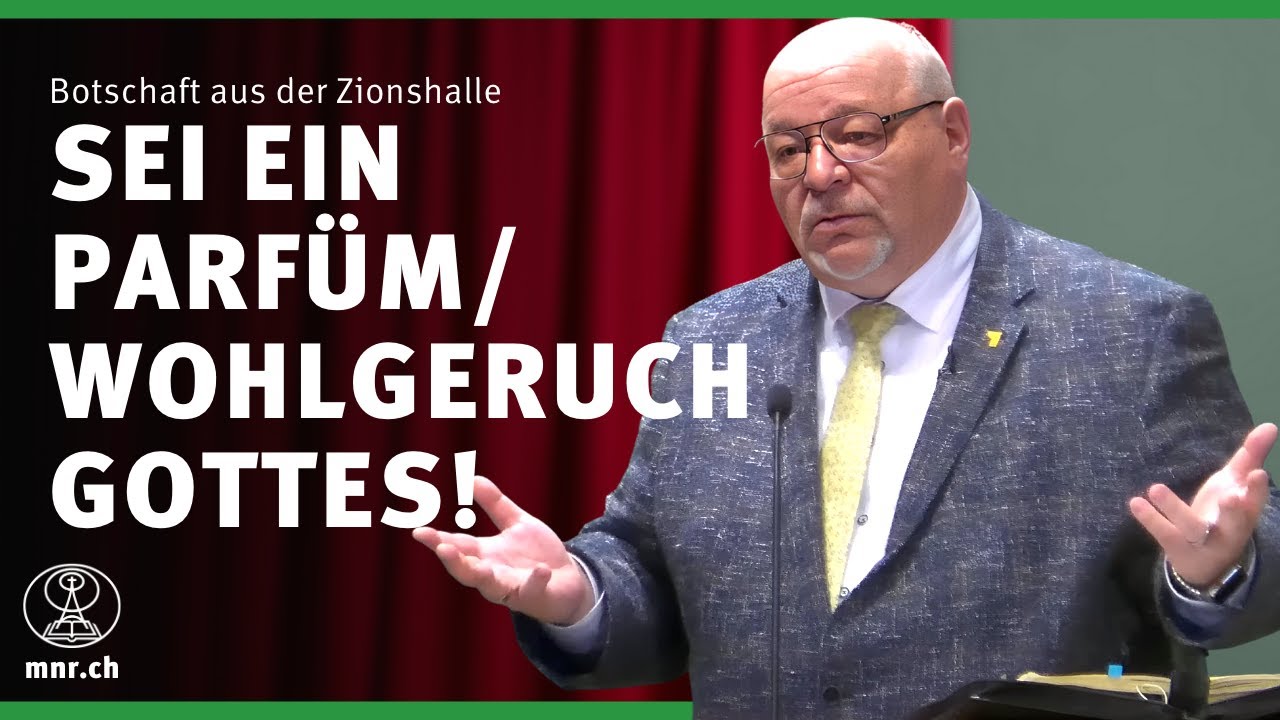 Sei ein Parfüm/Wohlgeruch Gottes! | Johannes Vogel