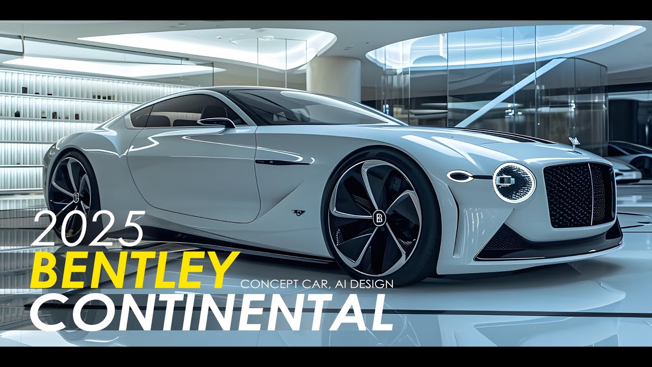 Bentley Continental All New 2025 Concept Car, AI Design