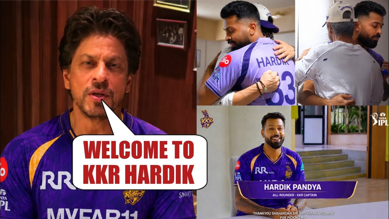 Shahrukh Khan Message to KKR Fans on Hardik Pandya Trade to KKR | SRK on Hardik IPL 2027 Trade