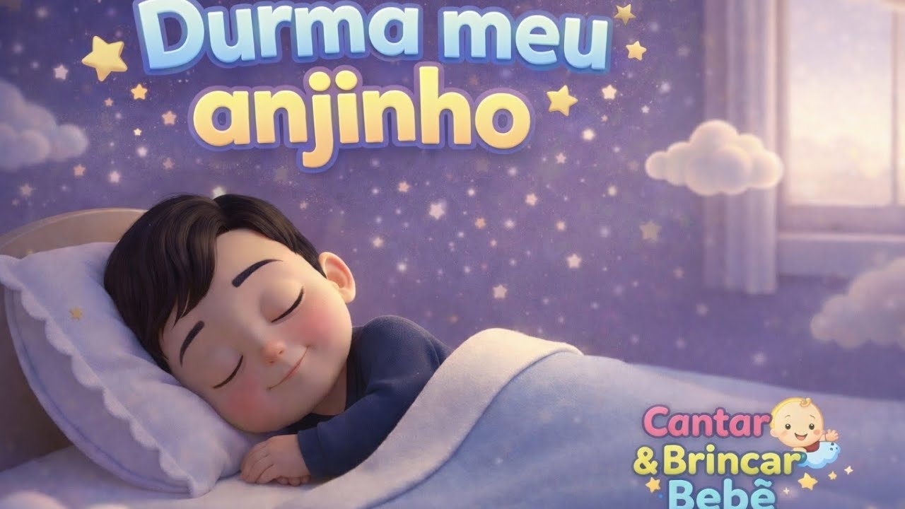 💤Durma Meu Anjinho 👼 – Louvor para Ninar e Acalmar Bebês 💤(Cantar & Brincar Bebê)