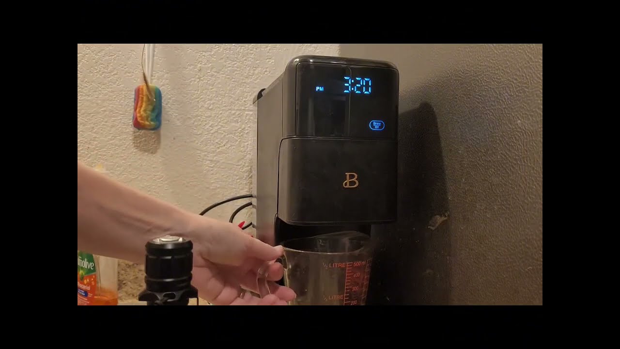 How to clean the grinder inside Drew Barrymore coffee machine, this is part 2. I hope helps!!