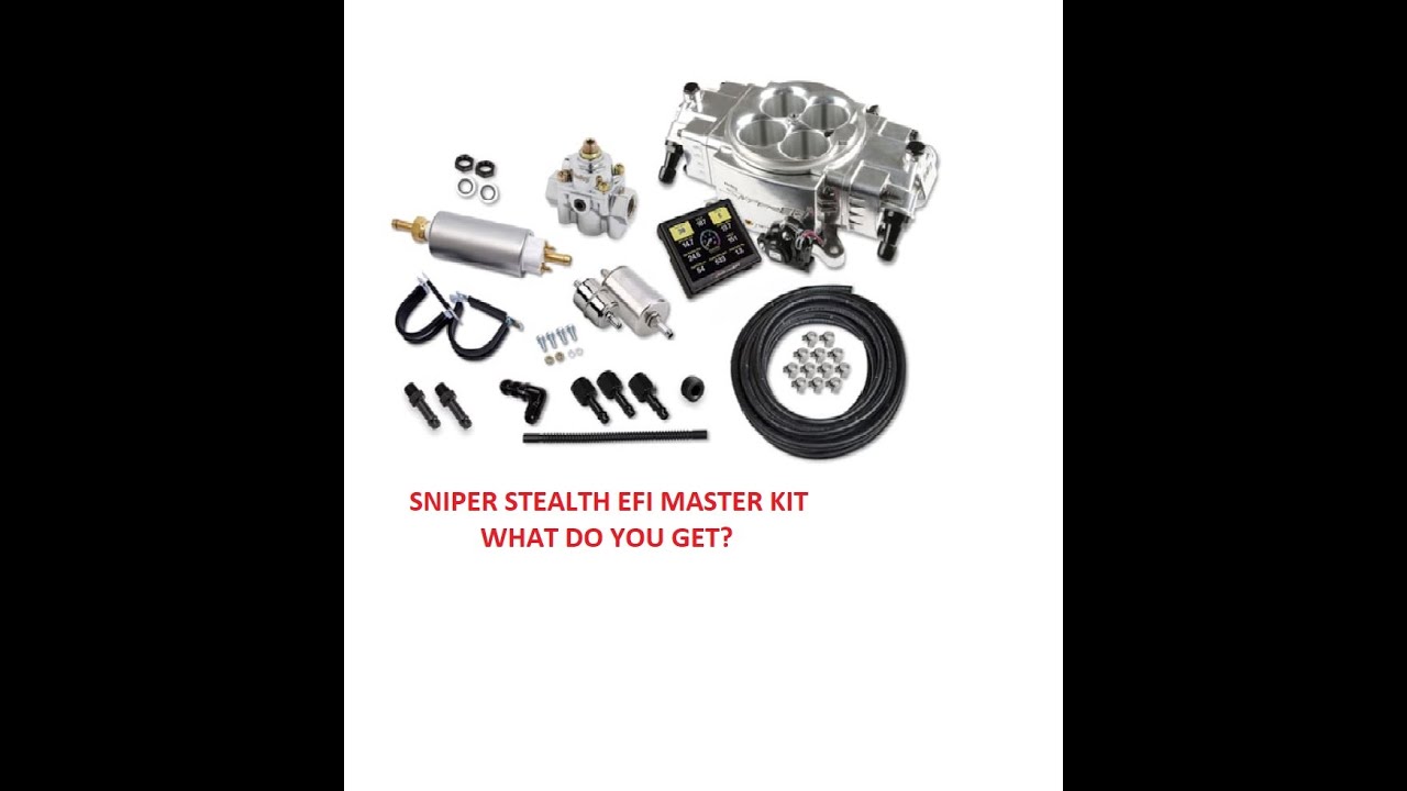 Распаковка моего комплекта Sniper Stealth EFI