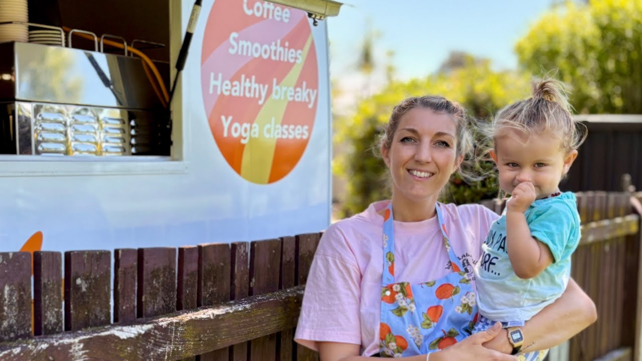 She Put a Coffee Cart in Her Backyard.