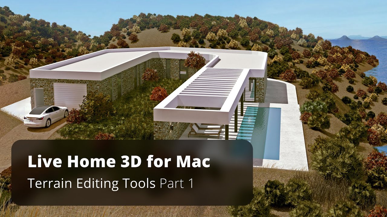 Terrain Editing Tools Part 1 - Live Home 3D for Mac Tutorials