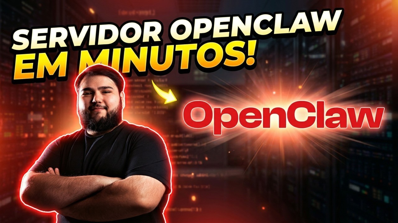 Como criar um servidor com OpenClaw 2026