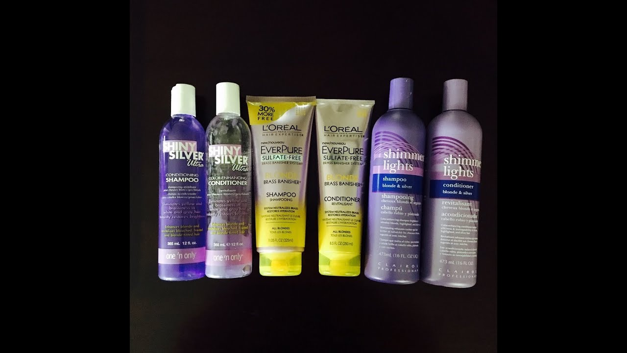 Top 3 Best Shampoos & Conditioners for Blond Hair - Bleach Blonde - Platinum - Silver - Gray