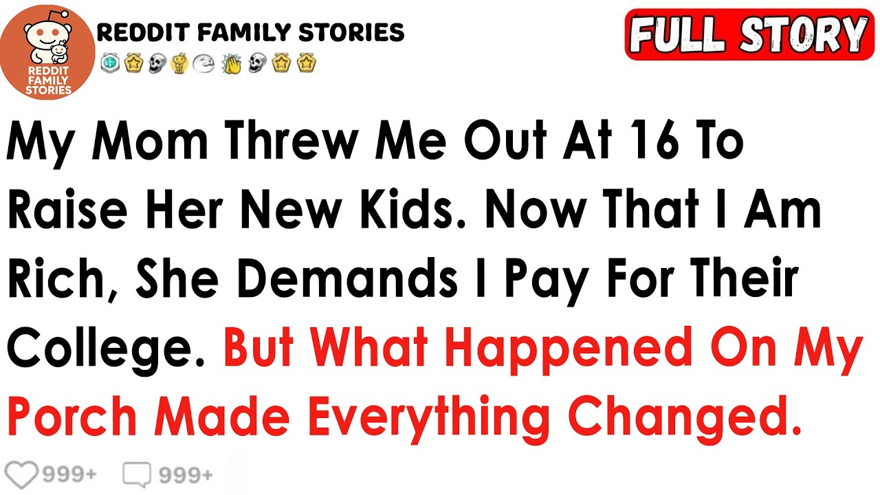 My Mom Threw Me Out At 16 To Raise Her New Kids. Now That I Am Rich, She Demands I Pay For Their