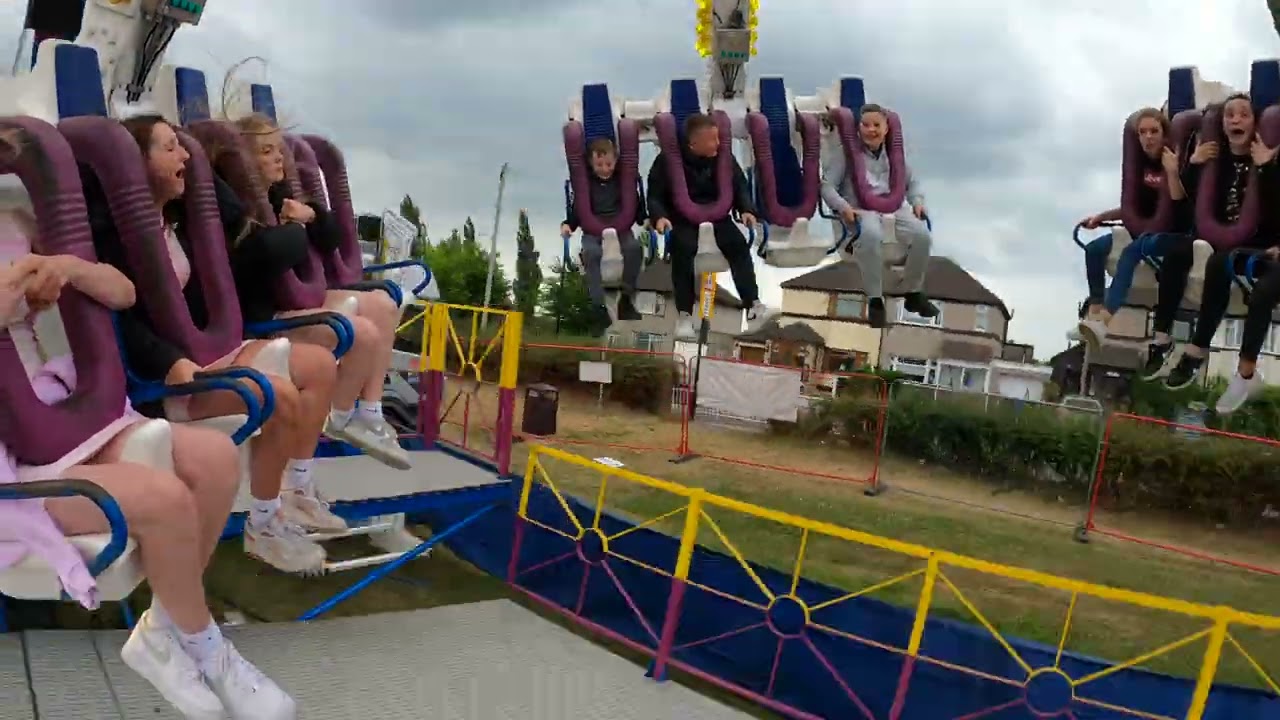 Jay Barwicks Freak Out | On Ride POV Farrars Fun Fair Hackenthorpe