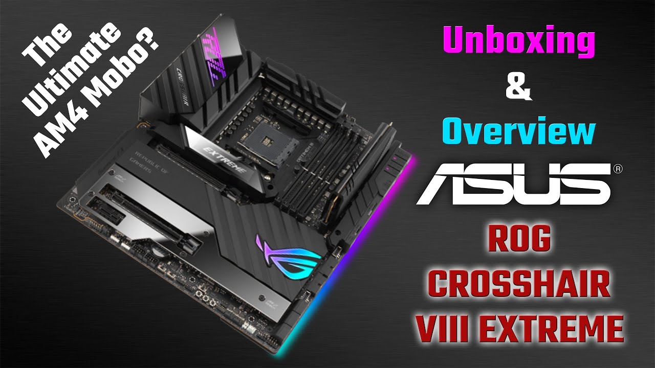Лучшая материнская плата ASUS X570 AM4: ROG Crosshair VIII Extreme