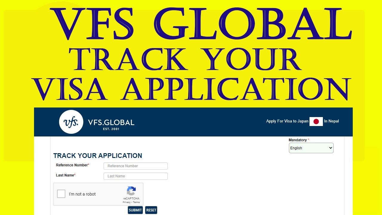 How to track visa application in VFS global, VFS Global आफ्नो भिषा application track यसरी गर्नुहोस।