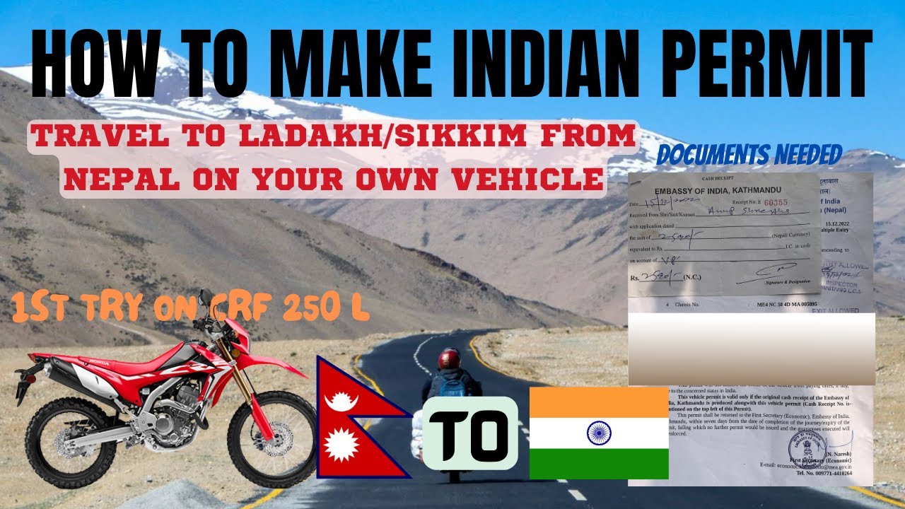 HOW TO MAKE YOUR INDIAN PERMIT TO TRAVEL IN INDIA