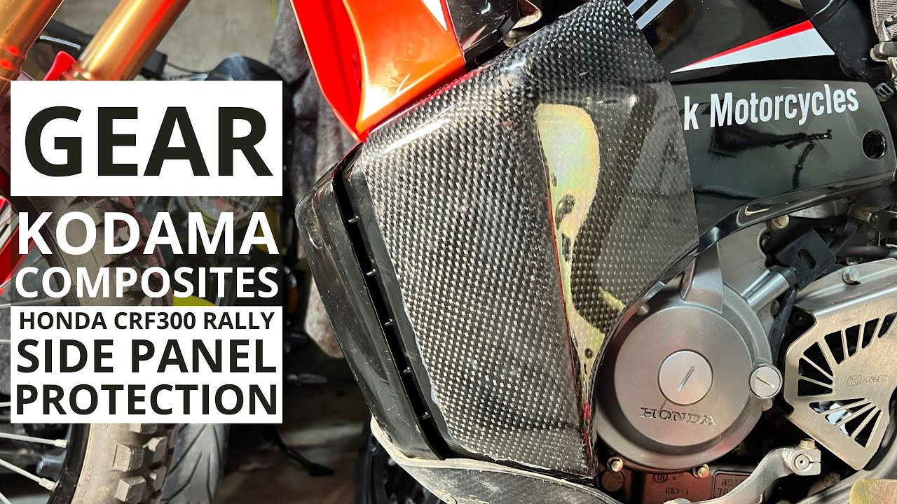 Gear: Защита боковой панели Kodama Composites для Honda CRF300 Rally 4K