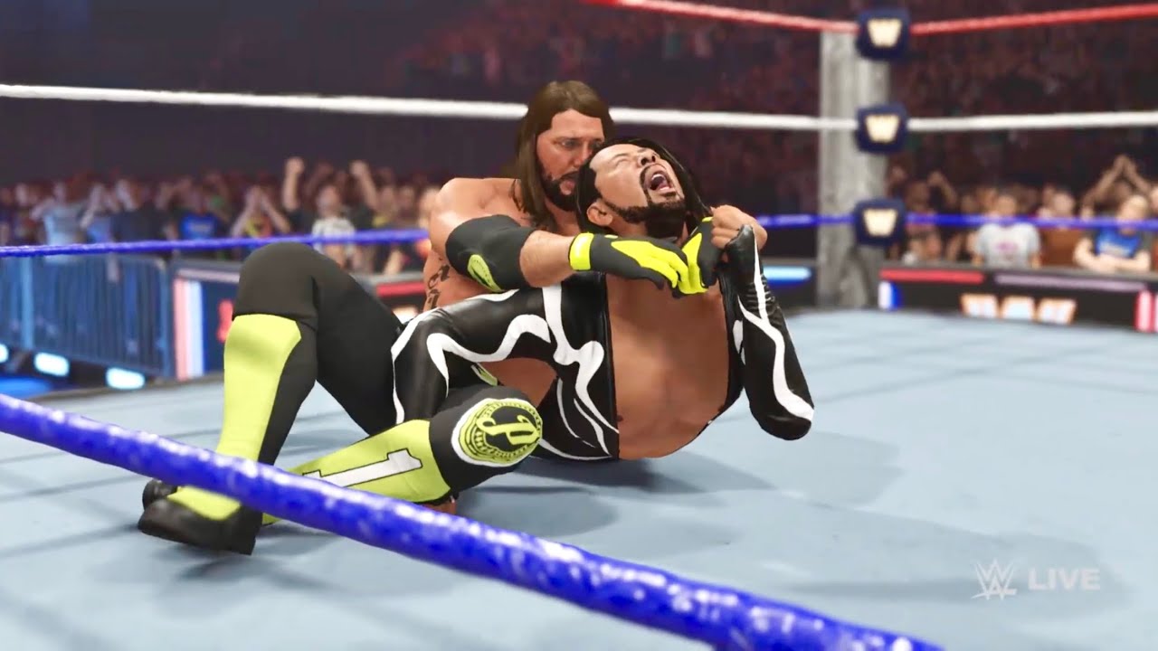 AJ Styles Vs. Shinsuke Nakamura: Saturday Night's Main Event - WWE 2K25 PS5