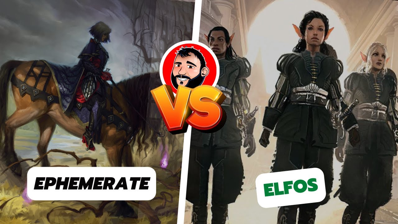 🌳 Mono Green Elves Vs 💀☀ Orzhov Ephemerate | Gameplay MTG Pauper Físico