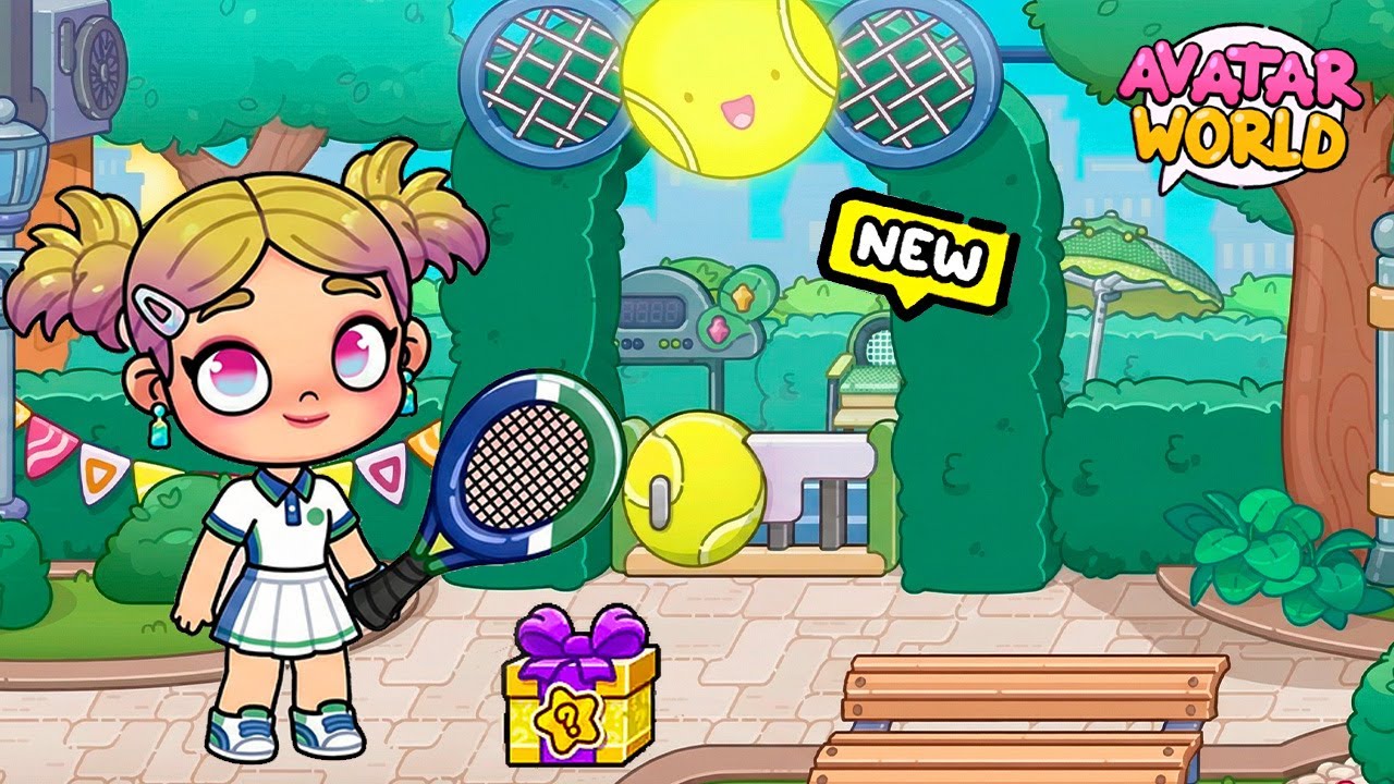 ВСЕ СЕКРЕТЫ ТЕННИСНЫЙ КОРТ 🥎🎾 в AVATAR WORLD 💕 ИСТОРИЯ РУТИНА СЕМЬИ ОБНОВЛЕНИЕ ВСЕ СЕКРЕТЫ СЕРИАЛ