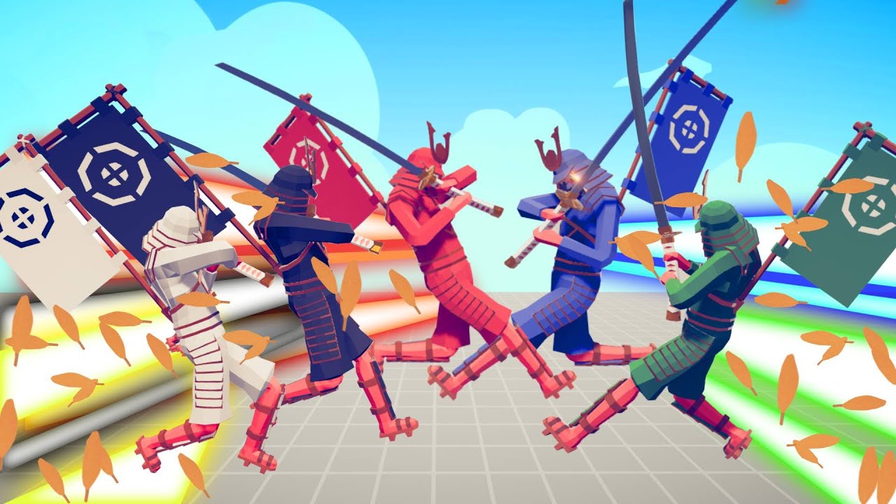 EPIC BATTLE - 5x SHOGUN vs 1000x UNITS | TABS - Totally Accurate Battle Simulator