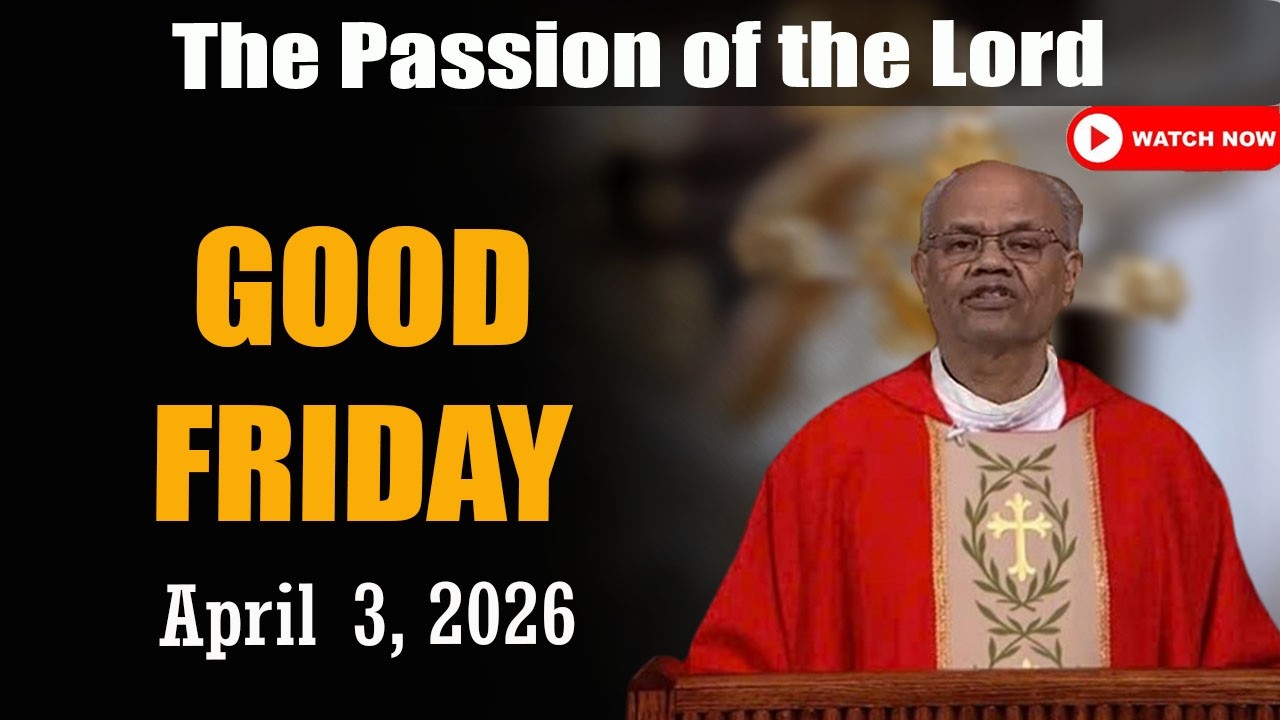 GOOD FRIDAY Catholic Mass Today | Daily TV Mass, Thursday April 3, 2026