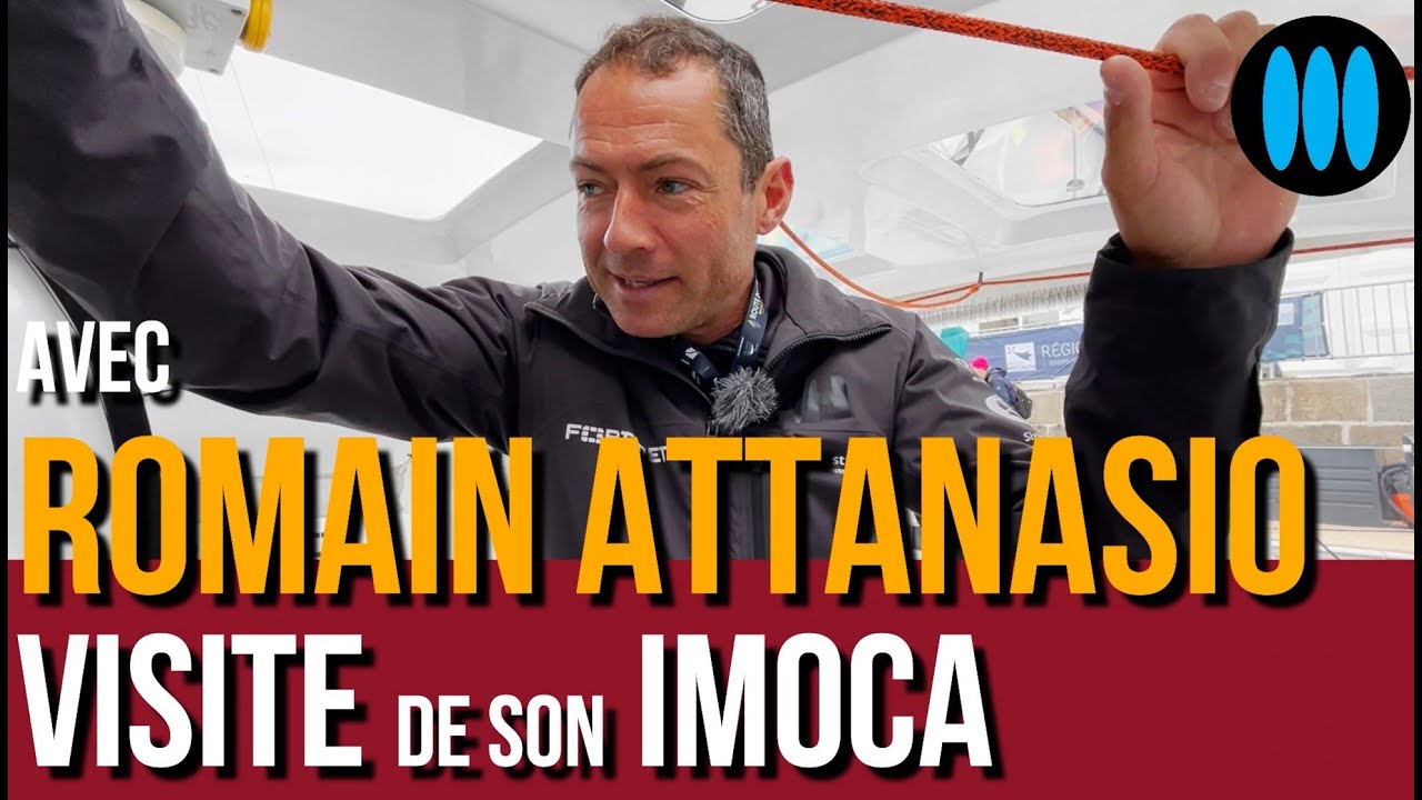 Route du Rhum 2022 - Romain Attanasio nous fait visiter son Imoca Fortinet Best Western