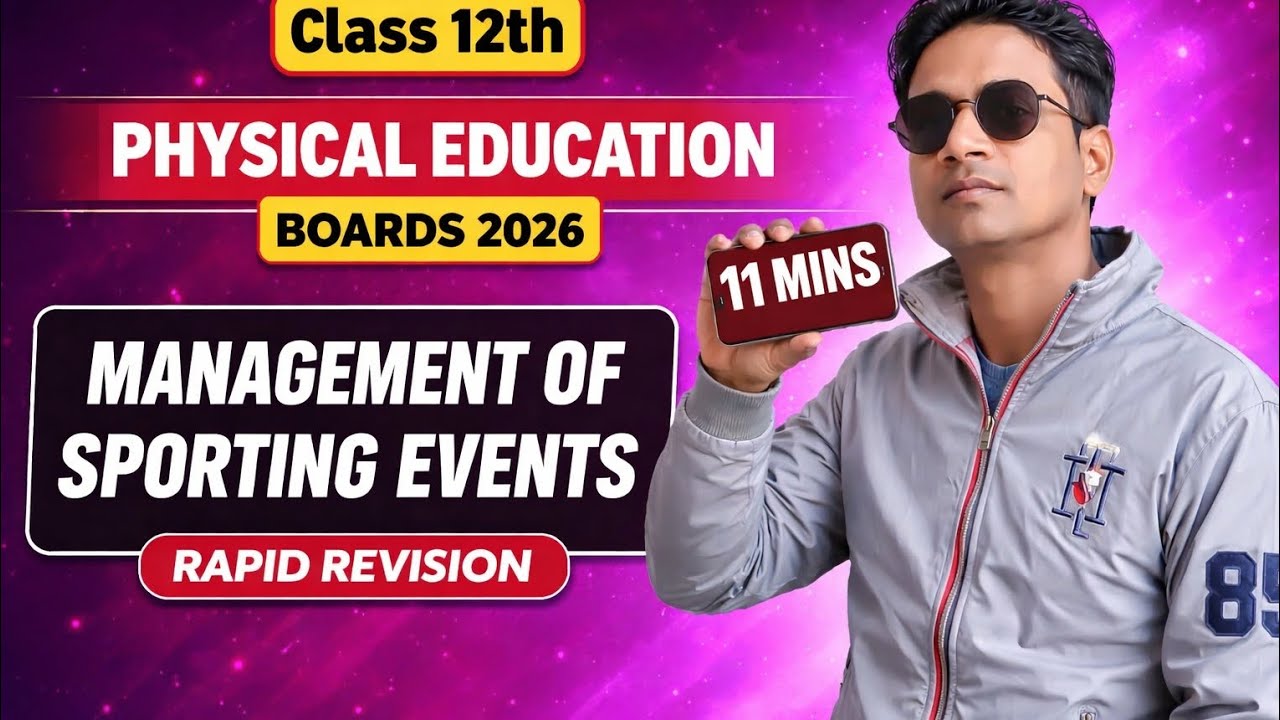 Physical education Management of Sporting Events Rapid revision 