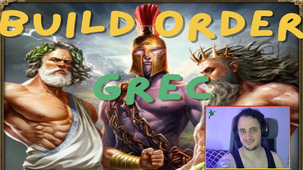 BUILD ORDER ZEUS/HADES/POSEIDON - 2 STRATÉGIES DIFFÉRENTES - AGE OF MYTHOLOGY RETOLD