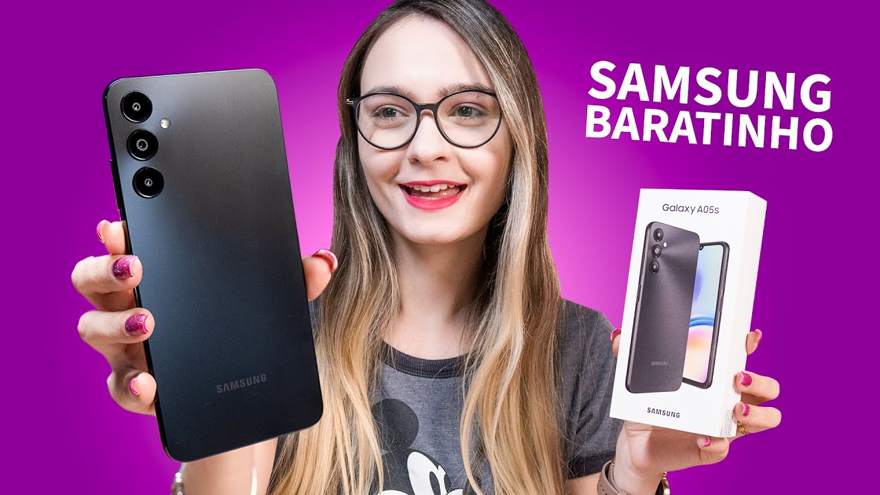 GALAXY A05S é o celular MAIS BARATO da SAMSUNG com 6GB RAM!