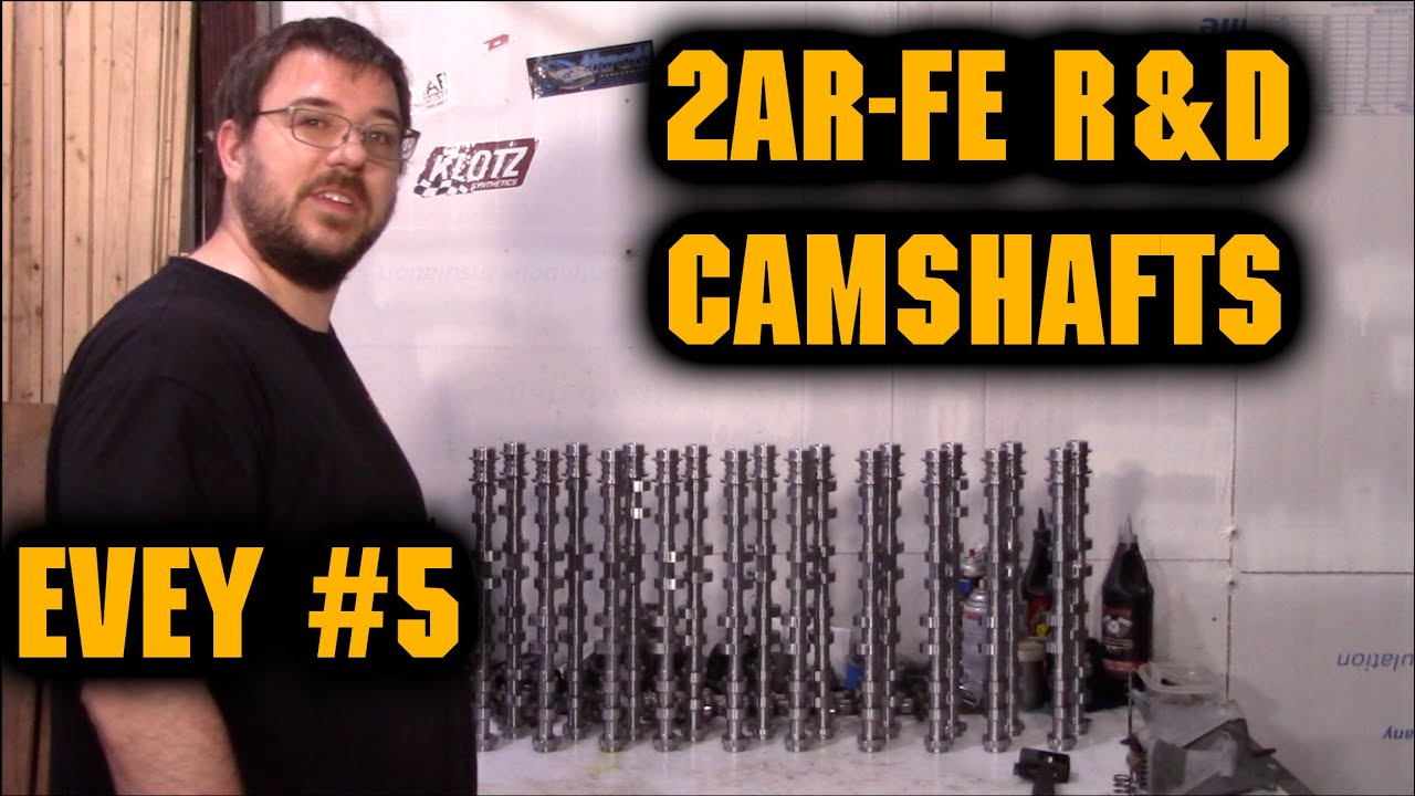 2AR-FE Camshafts are here! (Evey #5)
