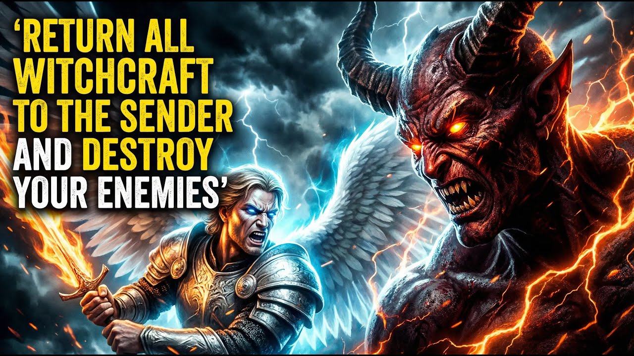 NO MERCY! THIS VIDEO RETURNS ALL WITCHCRAFT AND BLACK MAGIC TO SENDER | SPIRITUAL WARFARE