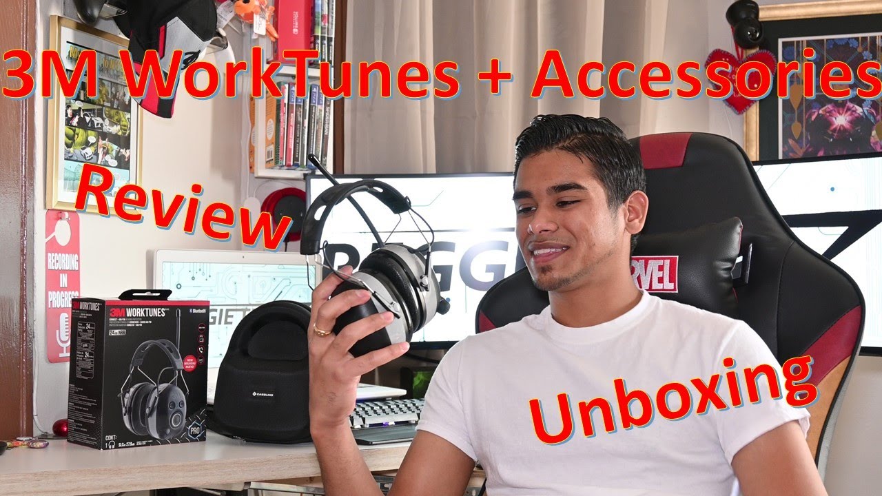 3M WorkTunes & Accessories - Unboxing & Review